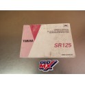 Manuel du propri&eacute;taire Yamaha 125 SR