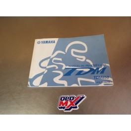Manuel d&rsquo;atelier Yamaha TDM850 1996-1998 d&rsquo;origine