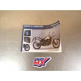 Manuel du conducteur Honda CRF1000L