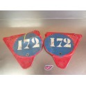 Plaques lat&eacute;rales HERCULES 125 GS
