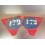 Plaques latérales HERCULES 125 GS