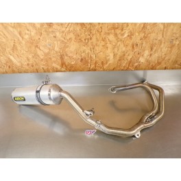 Ligne compl&egrave;te ARROW Honda 650 Transalp