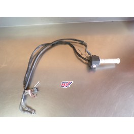 Commodo droit + poign&eacute;e d'acc&eacute;l&eacute;rateur Suzuki 750 GSX-R 1992-1995