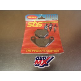 Plaquettes de frein arri&egrave;re neuve SBS Kawasaki 125 KMX/ 500 KLE/GPZ /650 KLR ref: 586 LS