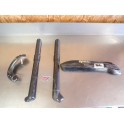 Kit protection carbone Fourches/Echappement trial TRS