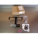 Support de plaque + &eacute;clairage aluminium 