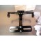 Support de plaque + éclairage aluminium 