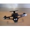 Support de plaque + éclairage aluminium 
