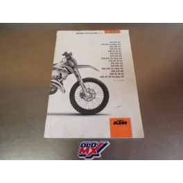 Manuel d'utilisation KTM 125/200/250/300 EXC/XC-W 2016