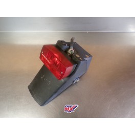 Support de plaque + feux arri&egrave;re Derbi 50 Fenix