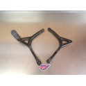 Supports de cales pieds passager Derbi 50 Fenix