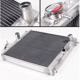 Radiateur alu renforcé pour ALFA ROMEO 1300 GT Junior 105 115 GTV/GTC/GTAM 1971-1974 Radiateur alu renforcé pour ALFA ROMEO 1300 GT Junior 105 115 GTV/GTC/GTAM 1971-1974