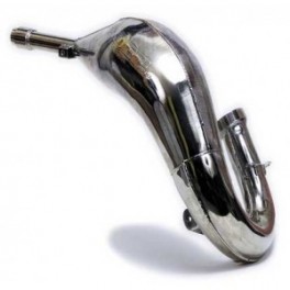 Pot d'échappement DEP nickelé GasGas 125 EC 2001-2002 Pot d'échappement DEP nickelé GasGas 125 EC 2001-2002