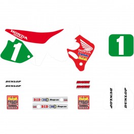 Kit déco Tecnosel Honda 125/250 CR 1992 à 1994