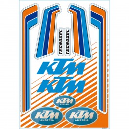 Planche stickers KTM Vintage