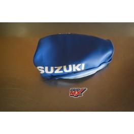 Housse de selle Suzuki 50 JR Bleu