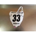 Plaque avant restyled HONDA 125/250 CR 2002-2007