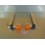 Clignotant arrière + support  Keeway 125