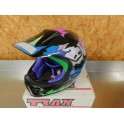 Casque moto cross TRAX neuf - Taille L