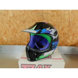 Casque moto cross Trax neuf - Taille L - Vintage