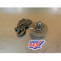 Pignon de transmission + chaine Honda 50 QR 