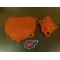 Protection de carter d'embrayage + Pompe a eau KTM 250-350 exc-f 2012-2016