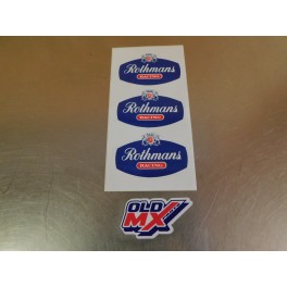 Stickers Rothmans racing