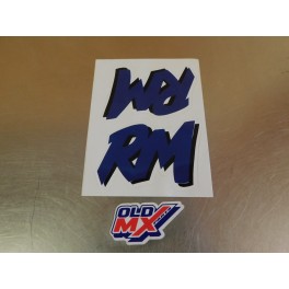 Stickers Suzuki RM