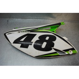 Plaque numéro latérale droite Kawasaki 450 KXF 2009 à 2011