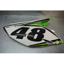 Plaque numéro latérale droite Kawasaki 450 KXF 2009 à 2011