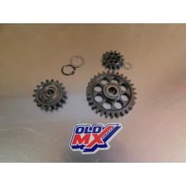 Pignons divers bas moteur KTM 250 EXCF 2007 